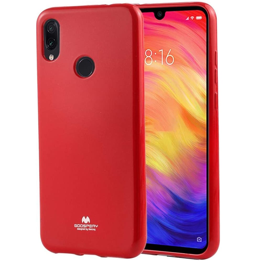 Husa de protectie Mercury Goospery pentru Samsung Galaxy A41, jelly case, rosie 1