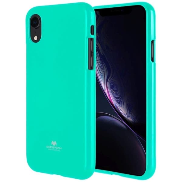 Husa de protectie Mercury Goospery pentru Samsung Galaxy A41, jelly case, turcoaz 1