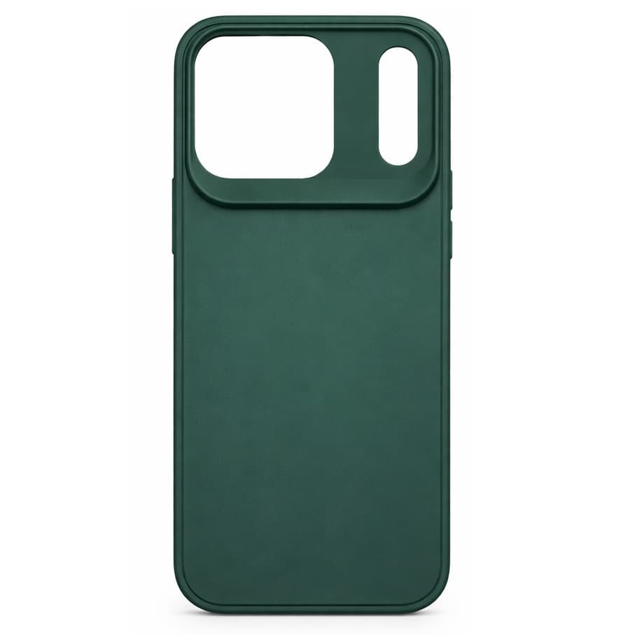 Husa protectie Apple iPhone 17 Pro Max, Matt TPU My Choice, silicon moale, verde 1
