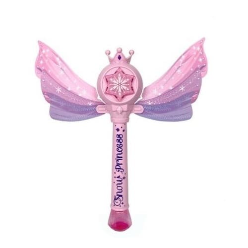 Bagheta de facut baloane Snow Princess, lumini si sunete, roz 1