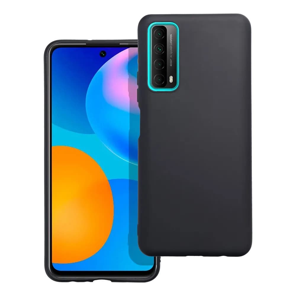 Husa Huawei P Smart 2021 Matt TPU, silicon moale, negru 1