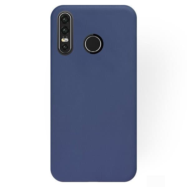 Husa Huawei P30 Lite Matt TPU, silicon moale, albastru 1