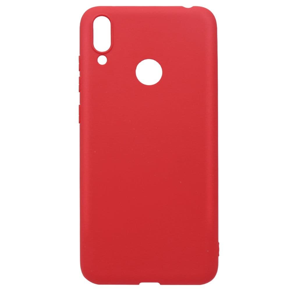 Husa Huawei P30 Lite, Matt TPU, silicon moale, rosu 1