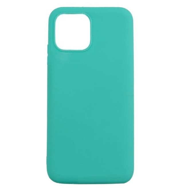 Husa Apple iPhone 12 / 12 Pro, Matt TPU, silicon moale, turcoaz 1