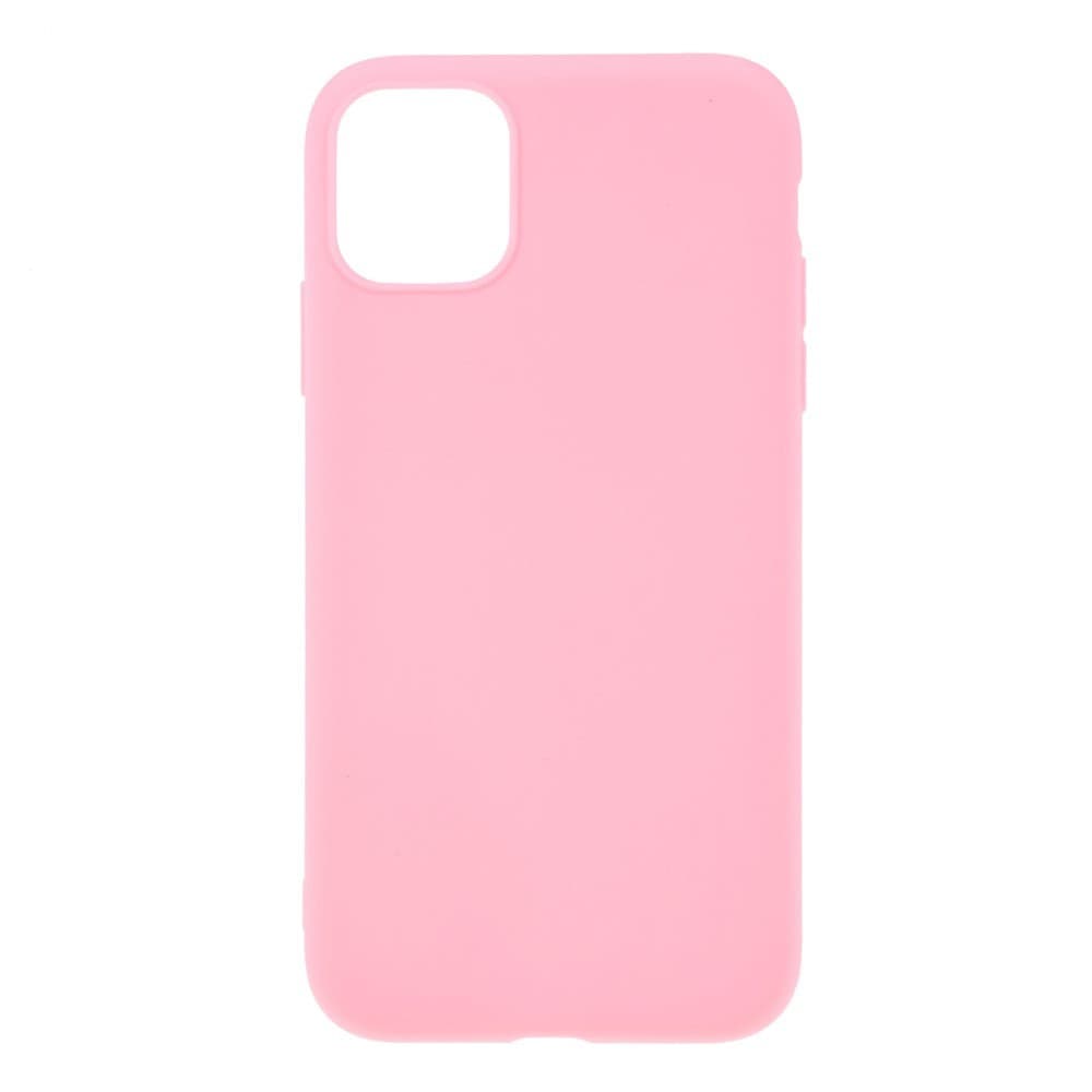 Husa Apple iPhone 12 Pro Max, Matt TPU, silicon moale, roz pal 1