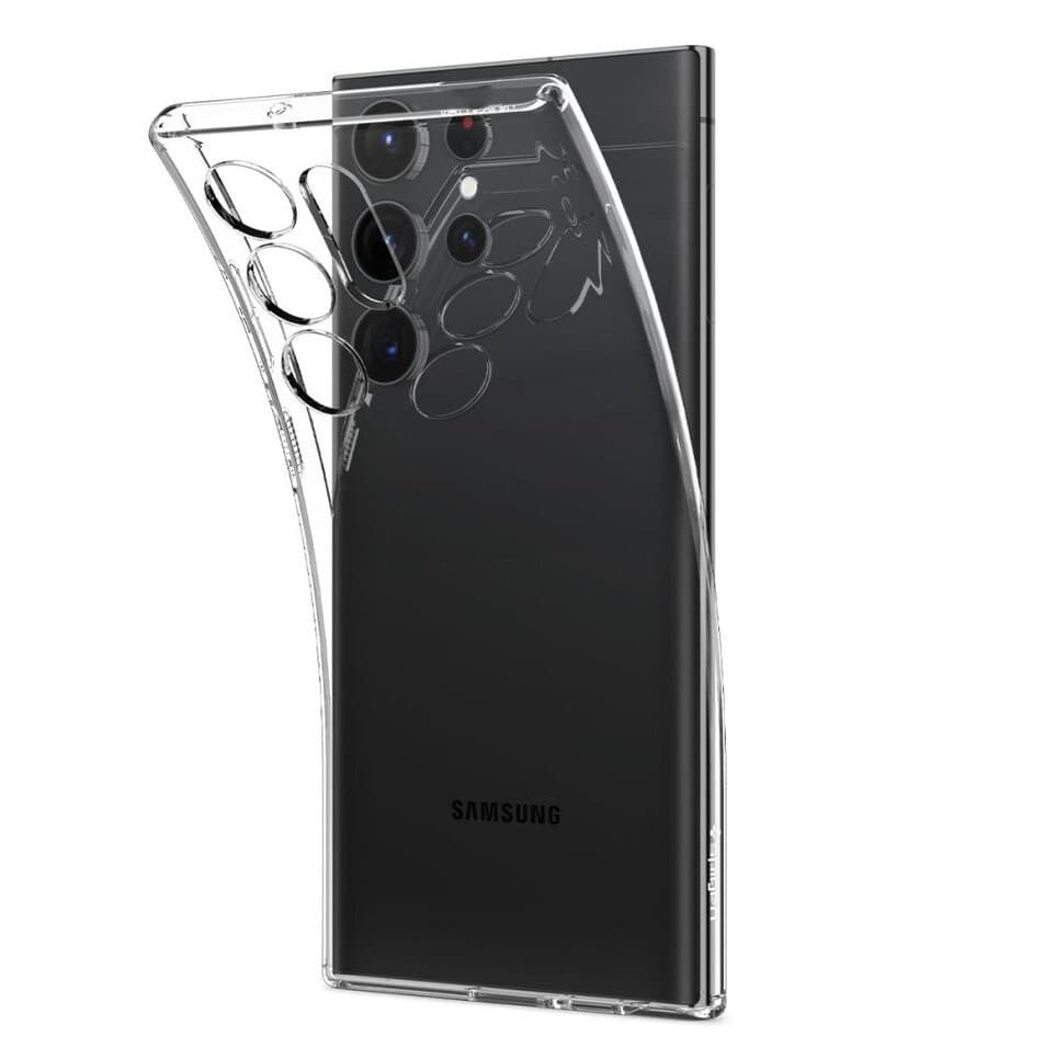 Husa Samsung Galaxy S23 Ultra TPU transparent, grosime 2 mm 1