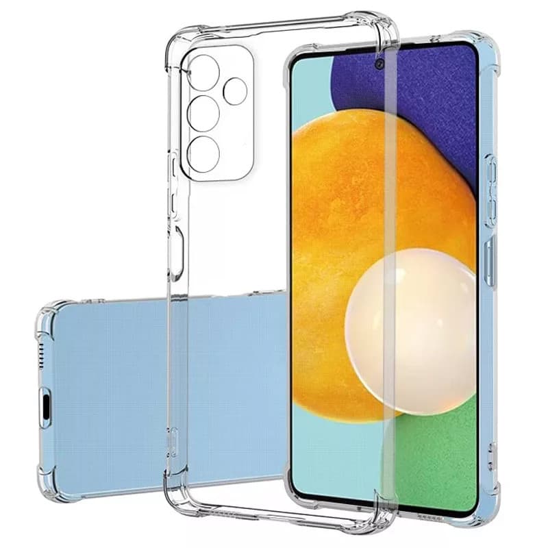Husa Samsung Galaxy A13 5G / A04s, TPU transparent, intarituri in colturi, grosime 1,5 mm 1