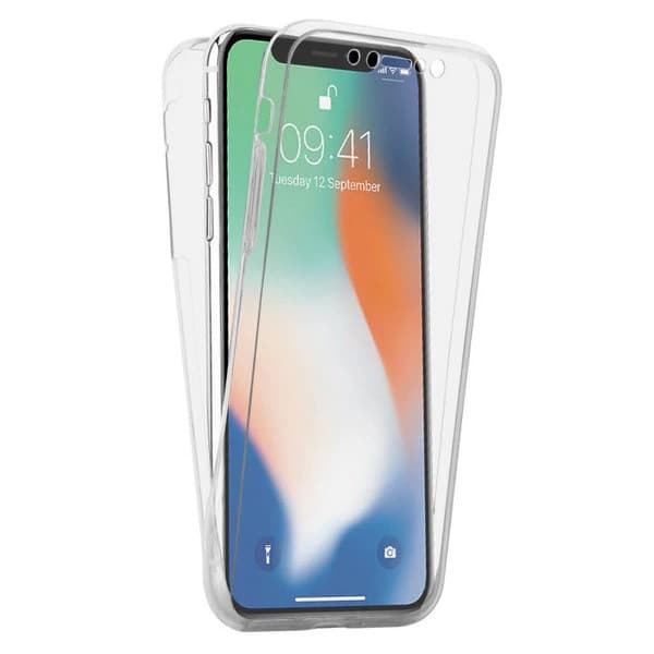 Husa Full TPU 360° pentru iPhone 11 Pro (fata + spate), transparenta 1