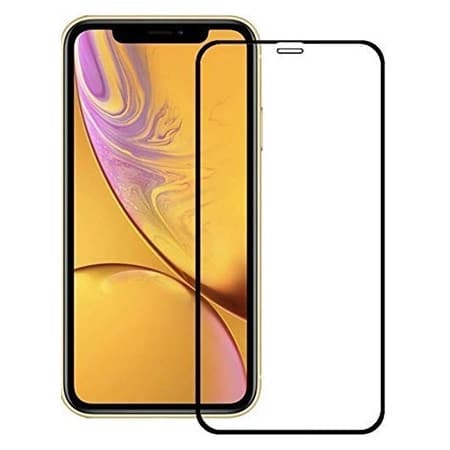 Folie de sticla Apple iPhone 11/XR, Full Glue HD, margini negre 1
