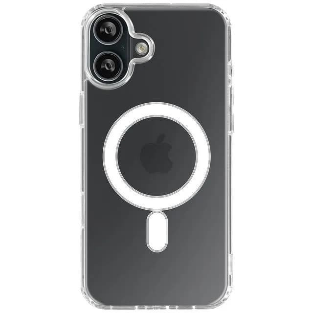 Husa protectie Apple iPhone 16 Plus, Magsafe, SnapOn, AntiDrop, Acryl+TPU, transparenta 1
