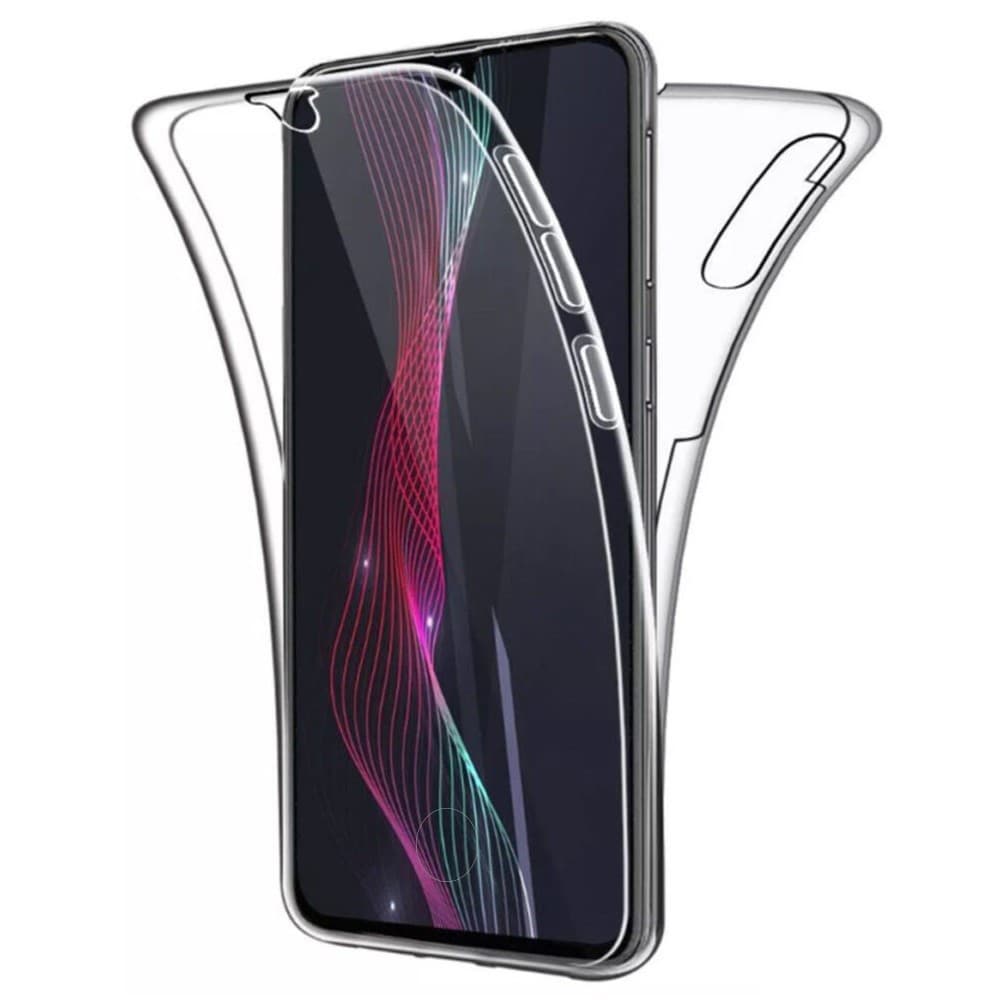Husa Full TPU 360° pentru Samsung Galaxy A10/ M10 (fata + spate), transparenta 1