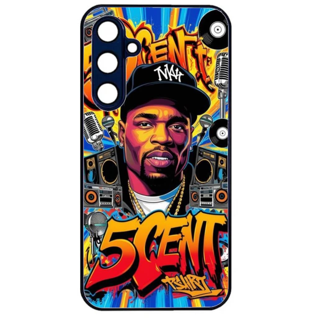 Husa Samsung Galaxy A04s, Colorful Aluminium TPU, design 50Cent 1