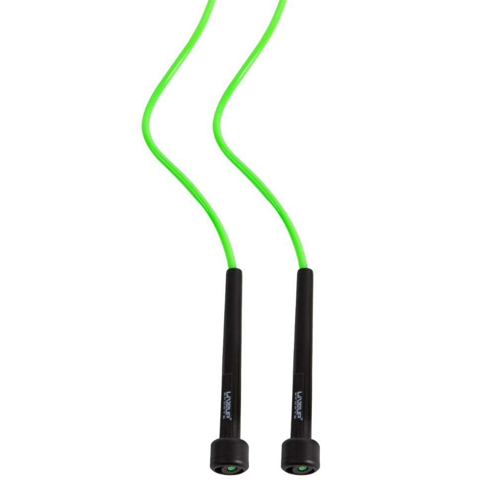 Coarda de sarit Liveup, PVC, 2.75 m, verde cu manere negre 1