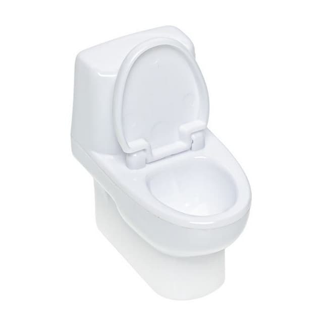 Ascutitoare, design vas de toaleta, capac mobil, 4.5 x 3 x 4.5 cm 1