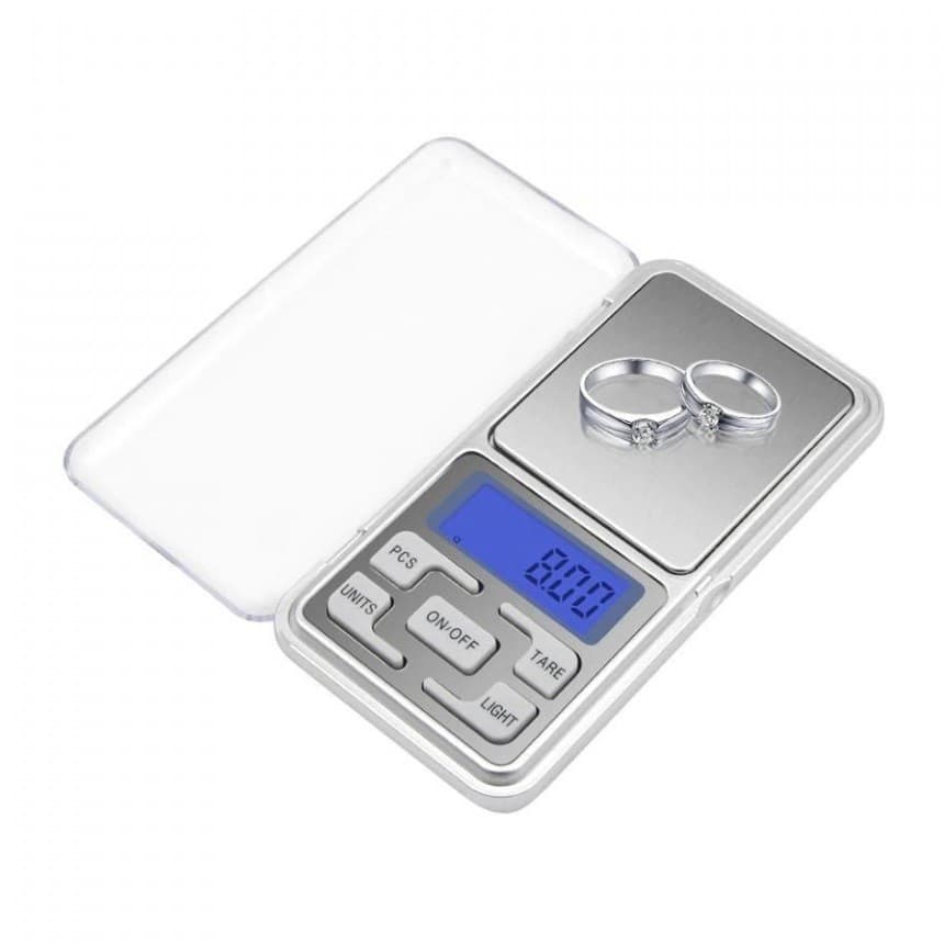 Cantar electronic pentru bijuterii 200g, precizie 0,01g si functie Tara 1