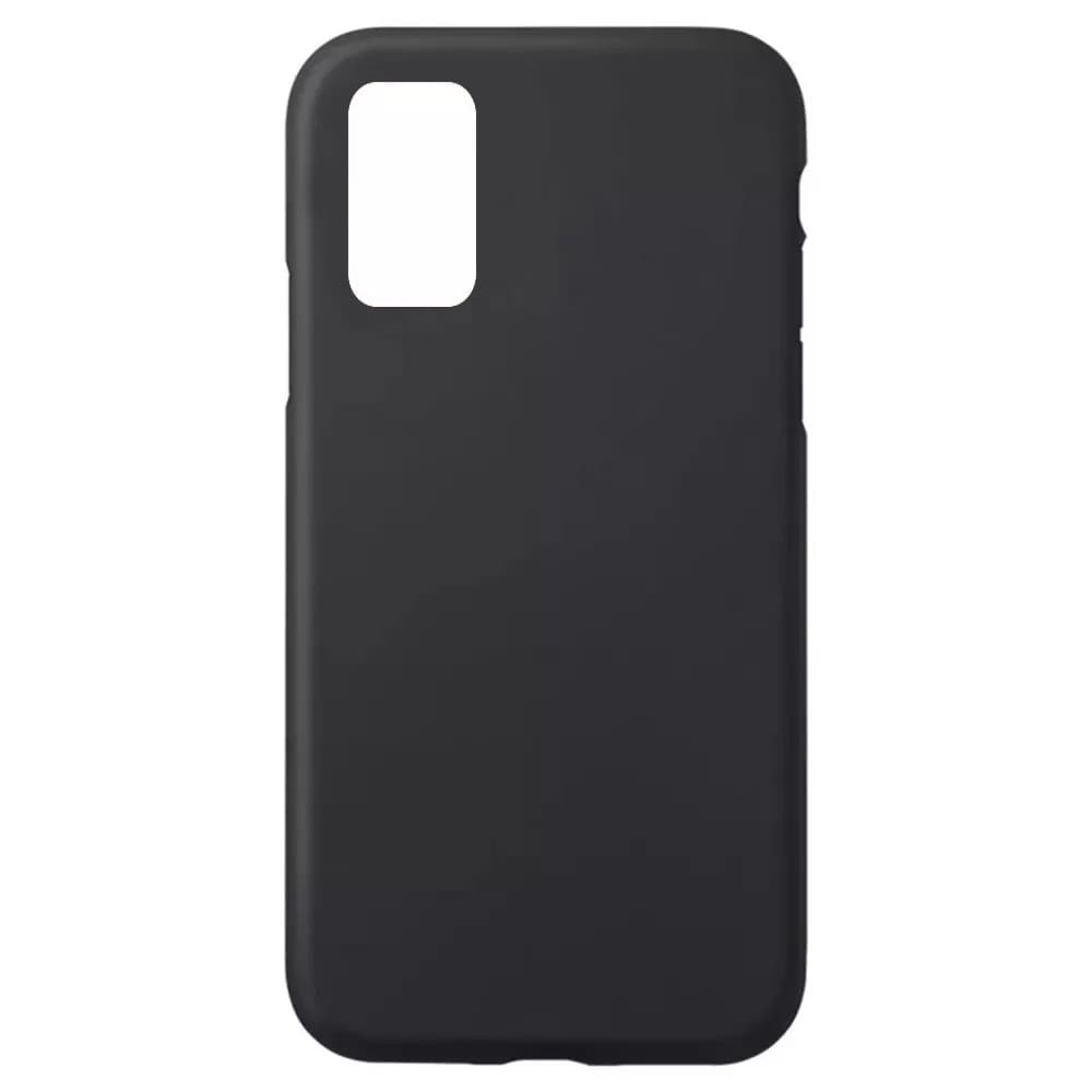 Husa Samsung Galaxy S20 Luxury Silicone, catifea in interior, negru 1