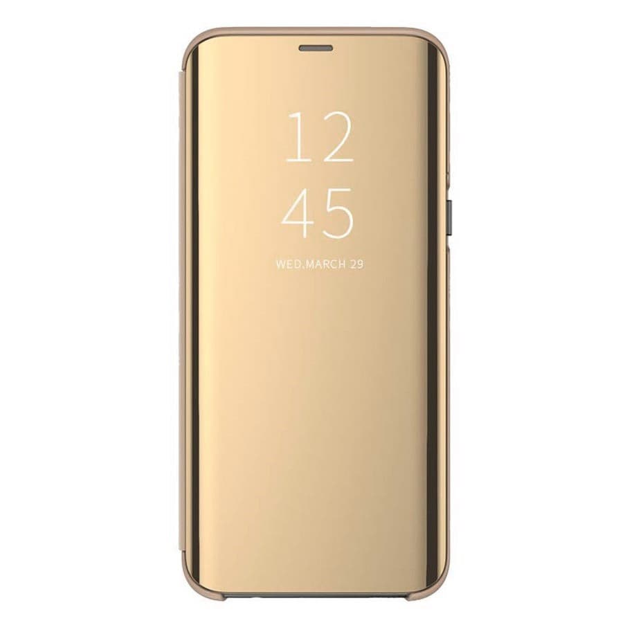 Husa Samsung Galaxy S20 Mirror Clear View, aurie 1