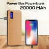 Baterie Externa Elworld YB-01, 3 porturi USB, lanterna, max. 20 000 mAh, alba