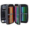 Penar echipat TopModel, 3 compartimente, Dino World, Led Galaxy 