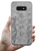 Husa protectie pentru Samsung Galaxy S9, TPU transparent cu textura origami