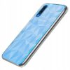 Husa protectie pentru Samsung Galaxy J4 Plus 2018, TPU transparent cu textura tip origami