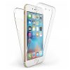 Husa protectie iPhone 6 Plus / 6S Plus (fata + spate) Fully PC & PET 360°, transparenta