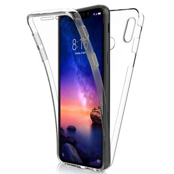   Husa protectie Samsung Galaxy A5/A8 2018 (fata + spate) Fully PC & PET 360°, transparenta