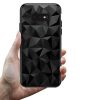 Husa protectie pentru Samsung Galaxy S10e, TPU negru cu textura origami