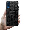 Husa protectie pentru Samsung Galaxy A70, TPU negru cu textura origami
