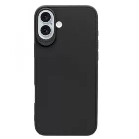   Husa protectie Apple iPhone 16 Plus, Matt TPU My Choice, silicon moale, neagra
