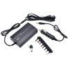 Incarcator universal casa si auto pentru laptop, 8 capete, port USB, 100W, negru