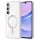 Husa Samsung Galaxy A55 5G, Electroplating Magsafe TPU, protectie camera, argintiu