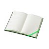 Agenda dictando A6, 80 pagini, negru/verde