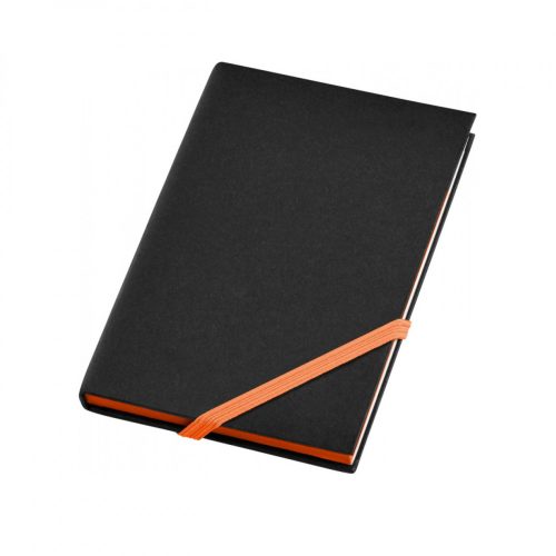 Agenda dictando A6, 80 pagini, negru/portocaliu