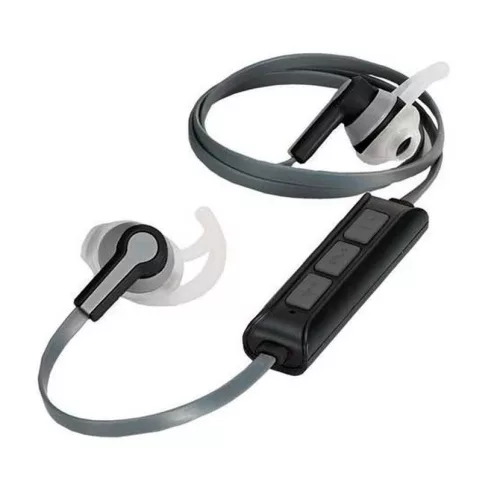 Casti audio Boom Bluetooth® Earbuds, microfon, husa, negre
