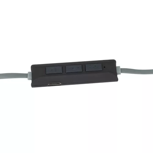 Casti audio Boom Bluetooth® Earbuds, microfon, husa, negre