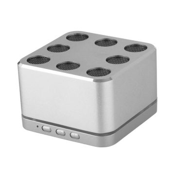   Mini boxa portabila Morley Bluetooth®, 3W, functie apel, argintie