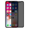 Folie de protectie Apple iPhone 11 Pro Max / XS Max, Privacy Ceramic, margini negre