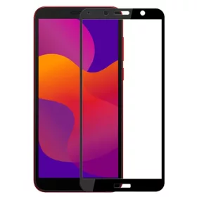   Folie de sticla Full Glue 111D pentru Huawei Y5P/ Y5 2018, margini negre