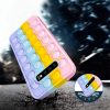 Husa antistres tip Pop It! pentru Samsung Galaxy S8, multicolora