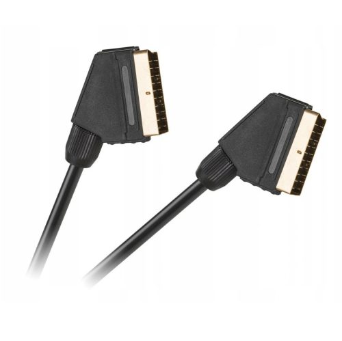 Cablu Euroscart (Scart - Scart), 21 pini, 1.5 metri, negru