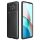 Husa Xiaomi Redmi Note 9T / Redmi Note 9 5G, Carbon Fiber, aspect carbon, protectie camere, neagra