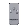 Umidificator aer, difuzor aromaterapie FT-1923A, efect flacara, telecomanda, turcoaz