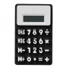 Calculator birou, flexibil, 8 caractere, alb/negru