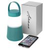 Boxa portabila Alvatoz Bluetooth®, 3W, lampa LED, intrare AUX, microfon, alb/verde