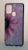 Husa de protecție pentru Samsung Galaxy A21S ,  hibrid TPU + PC, model Purple Flower