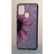 Husa de protecție pentru Samsung Galaxy A21S ,  hibrid TPU + PC, model Purple Flower