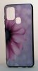 Husa de protecție pentru Samsung Galaxy A21S ,  hibrid TPU + PC, model Purple Flower