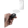 Telecomanda Bluetooth pentru telefoane mobile cu sistem de operare Android si iOS, neagra