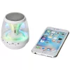 Boxa portabila Bluetooth® Rave Light Up, 3W, LED-uri ambientale, alba